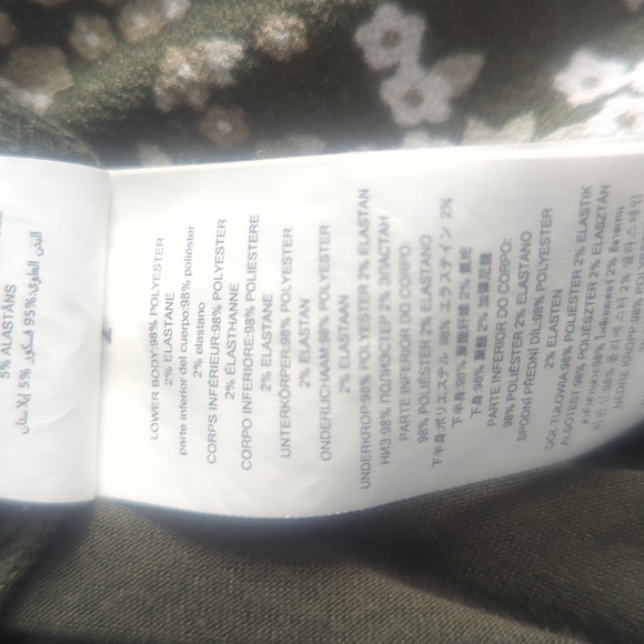 Michael Michael Kors olive green layered look tank size S twofer - Picture 8 of 9